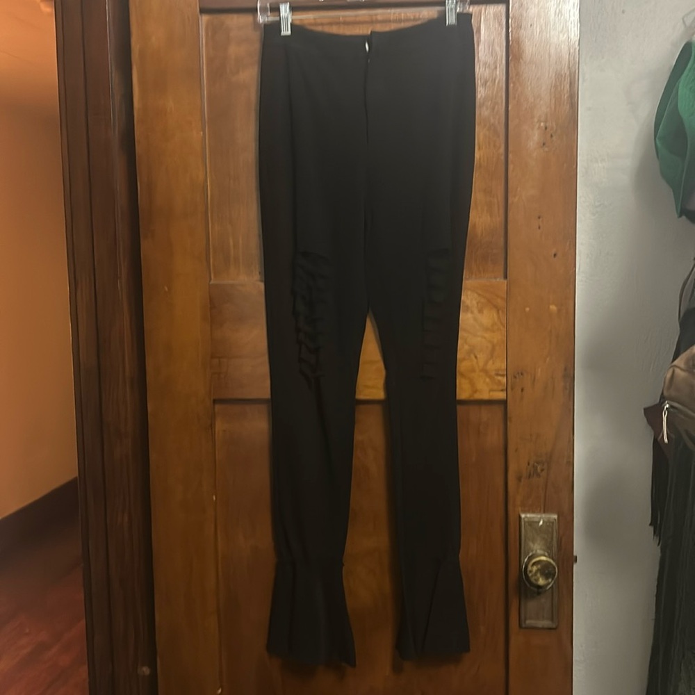 Dressy flare pants